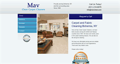 Desktop Screenshot of mavclean.com